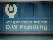 D.W Plumbing & Bathrooms Services Logo
