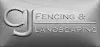 CJ Fencing & Landscaping  Logo