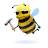 Bees Knees Construction Logo