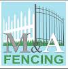 M & A Fencing Logo