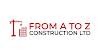 From A To Z Construction Ltd Logo