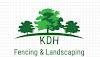 KDH Fencing & Landscaping Logo