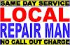 The LOCAL Repairman - SAME DAY SERVICE Logo