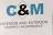 C&M Interior and Exterior Property Maintenance Logo