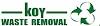 Koy Waste Removal Logo