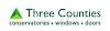 Three Counties Conservatories Windows & Doors Logo