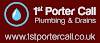 1st Porter Call Plumbing & Drains Logo