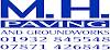 M H Paving Logo