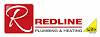 Redline Plumbing and Heating Logo