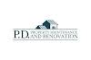 P D Property Maintenance and Renovation Logo
