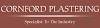 Cornford Plastering Logo