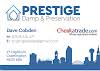 Prestige Damp and Preservation Logo