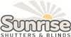 Sunrise Shutters and Blinds  Logo
