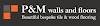 P & M Walls And Floors Logo