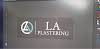 L.A. Plastering Logo