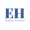 E H Designer Driveways Logo