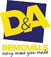 D & A Removals (Formerly D & H Removals) Logo
