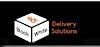 Black and White Delivery Solutions  Logo
