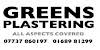 Green's Plastering Logo