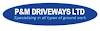 P&M Driveways  Logo
