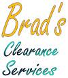 Brad's Clearance Services Logo