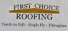 First Choice Roofing  Logo