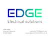 Edge Electrical Solutions Logo
