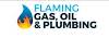 Flaming Gas, Oil & Plumbing  Logo