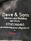 Dave & Sons Painters and Building Services  Logo