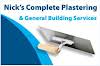Nick's Complete Plastering & General Building Logo