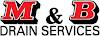 M & B Drain Services Logo