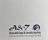 A & T Resurfacing and Landscaping Logo