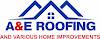 A and E Roofing Logo