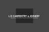 L D Carpentry Logo