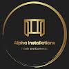 Alpha Installations Logo