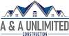 A & A Unlimited Construction Logo
