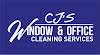 CJ'S Window And Office Cleaning Logo