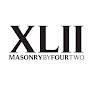 Xlii Masonrybyfourtwo Logo
